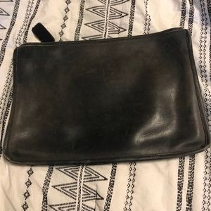 Vintage coach clutch